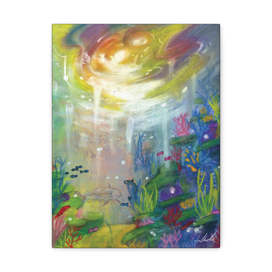 Ocean Reef Canvas Gallery Wrap