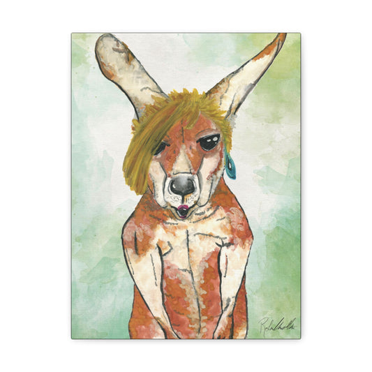 Karen Kangaroo Canvas Gallery Wrap