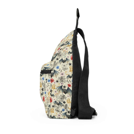 Floral Star Sling Bag — Lightweight Boho Crossbody for Everyday & Travel