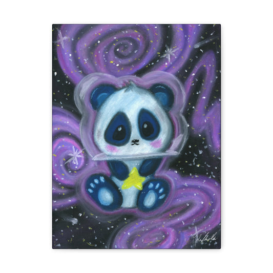 Space Panda Canvas Gallery Wrap