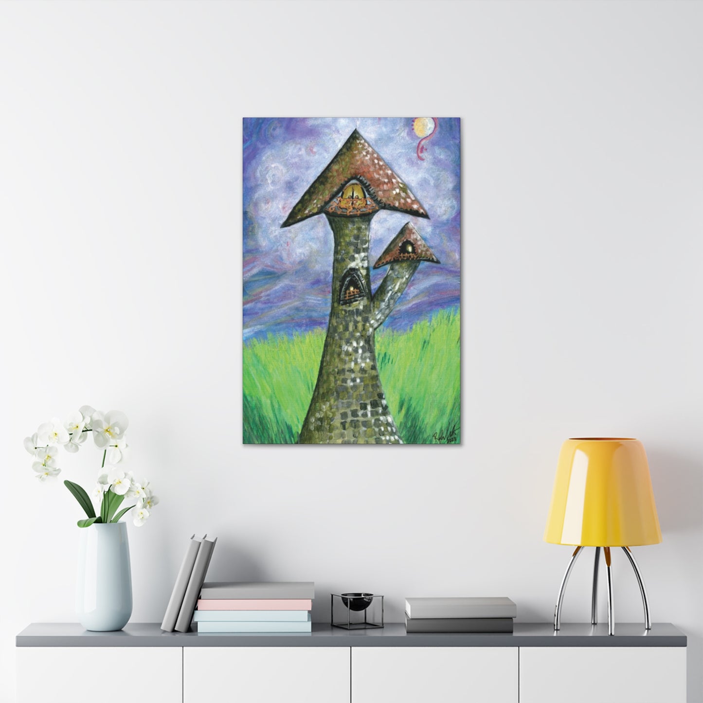 Castle Tower Canvas Gallery Wrap
