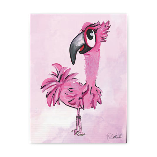 Pink Flamingo 2 Canvas Gallery Wrap