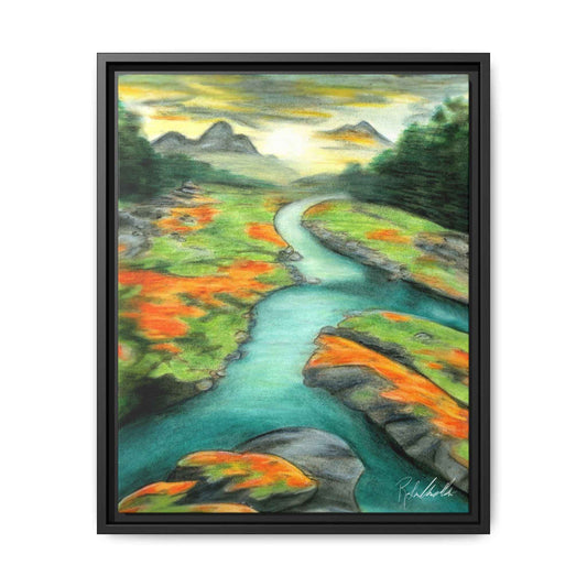 Mountain Stream Framed Wall Art