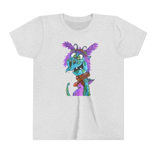 Youth Tee — Colorful Friendly Monster Kids Graphic T-Shirt