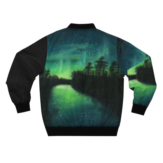 Aurora Borealis Men's Bomber Jacket (AOP)