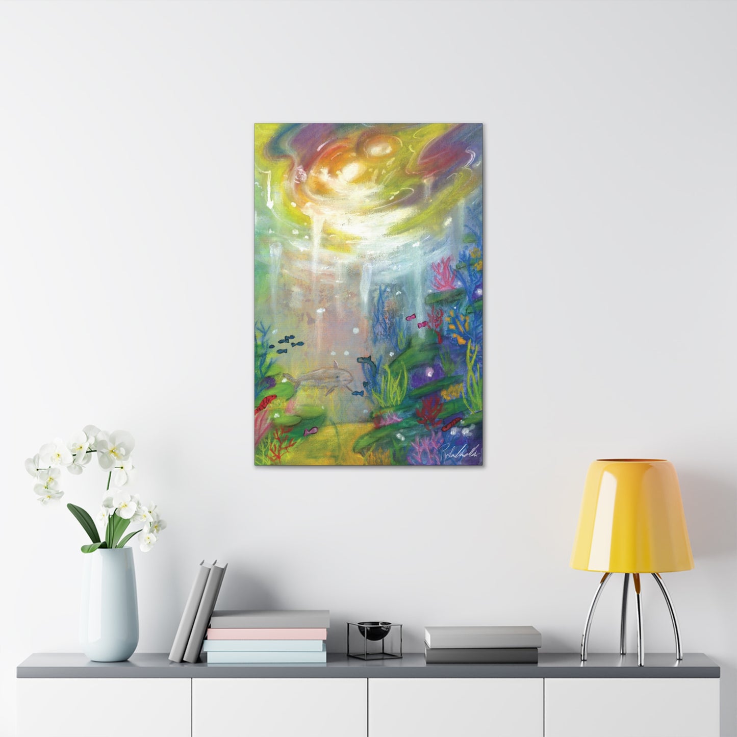 Ocean Reef Canvas Gallery Wrap