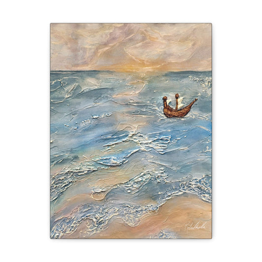 Ship on the Ocean Canvas Gallery Wrap