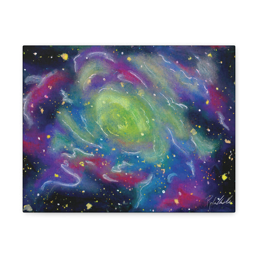 Space Vortex Canvas Gallery Wrap