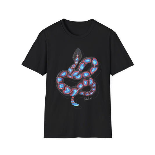 Snake Unisex Softstyle Print T-Shirt