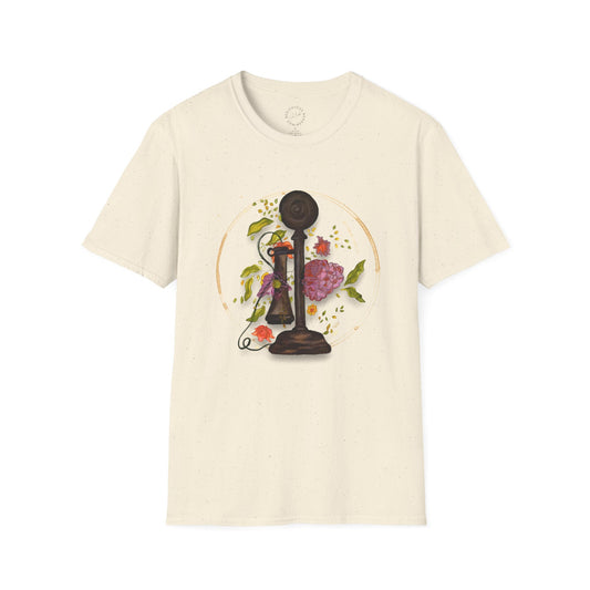 Vintage Phone Unisex Softstyle T-Shirt