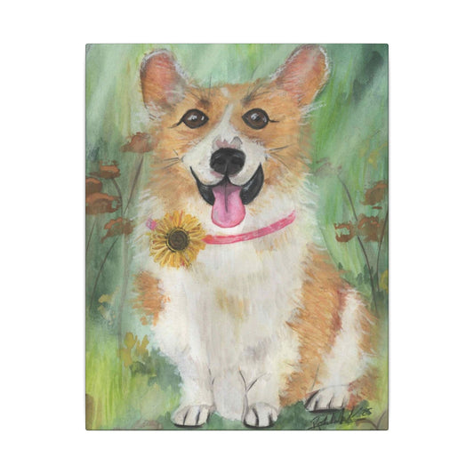 Corgi Canvas Gallery Wrap