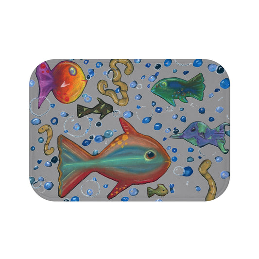 Fish Mat Bath Mat
