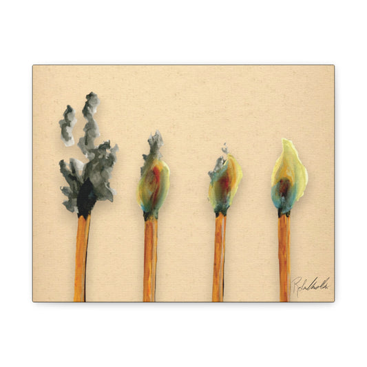 Matches Canvas Gallery Wrap