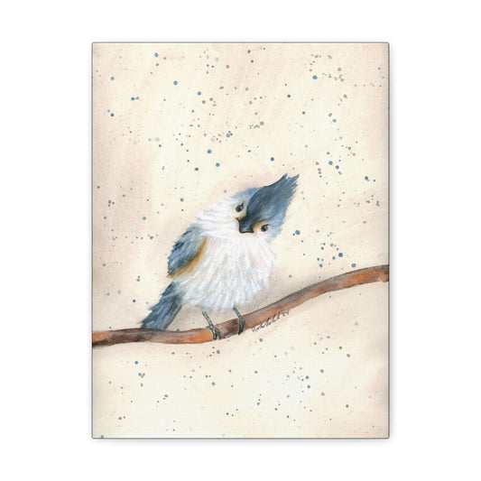 Blue Bird Canvas Gallery Wrap