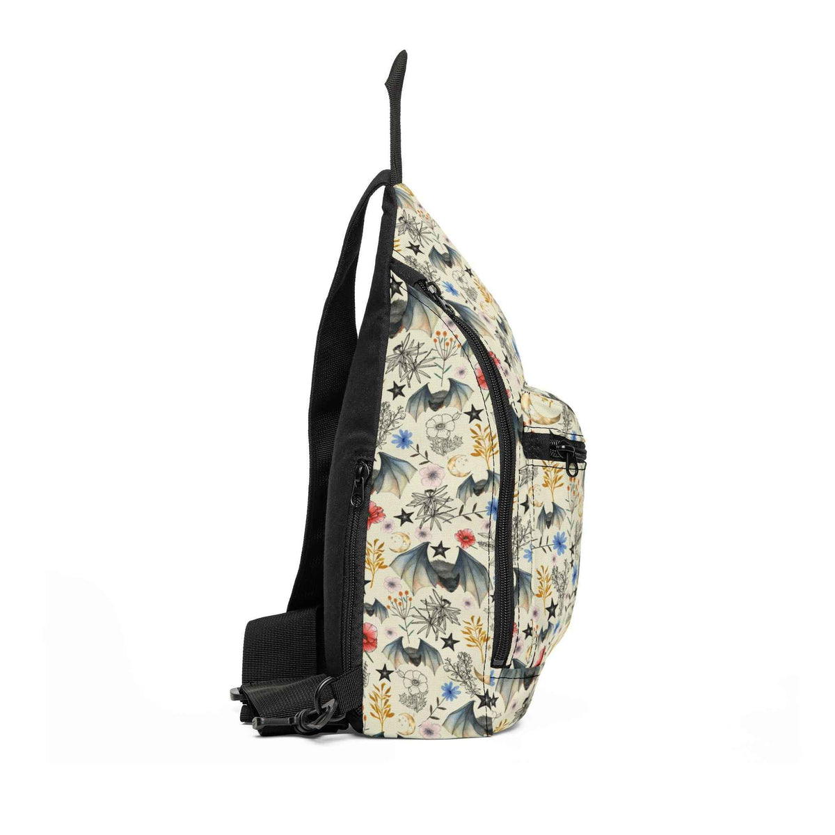 Floral Star Sling Bag — Lightweight Boho Crossbody for Everyday & Travel