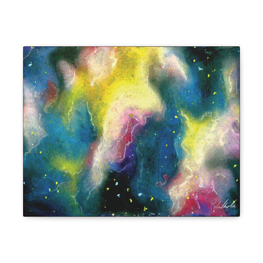 Sunrise Space Canvas Gallery Wrap