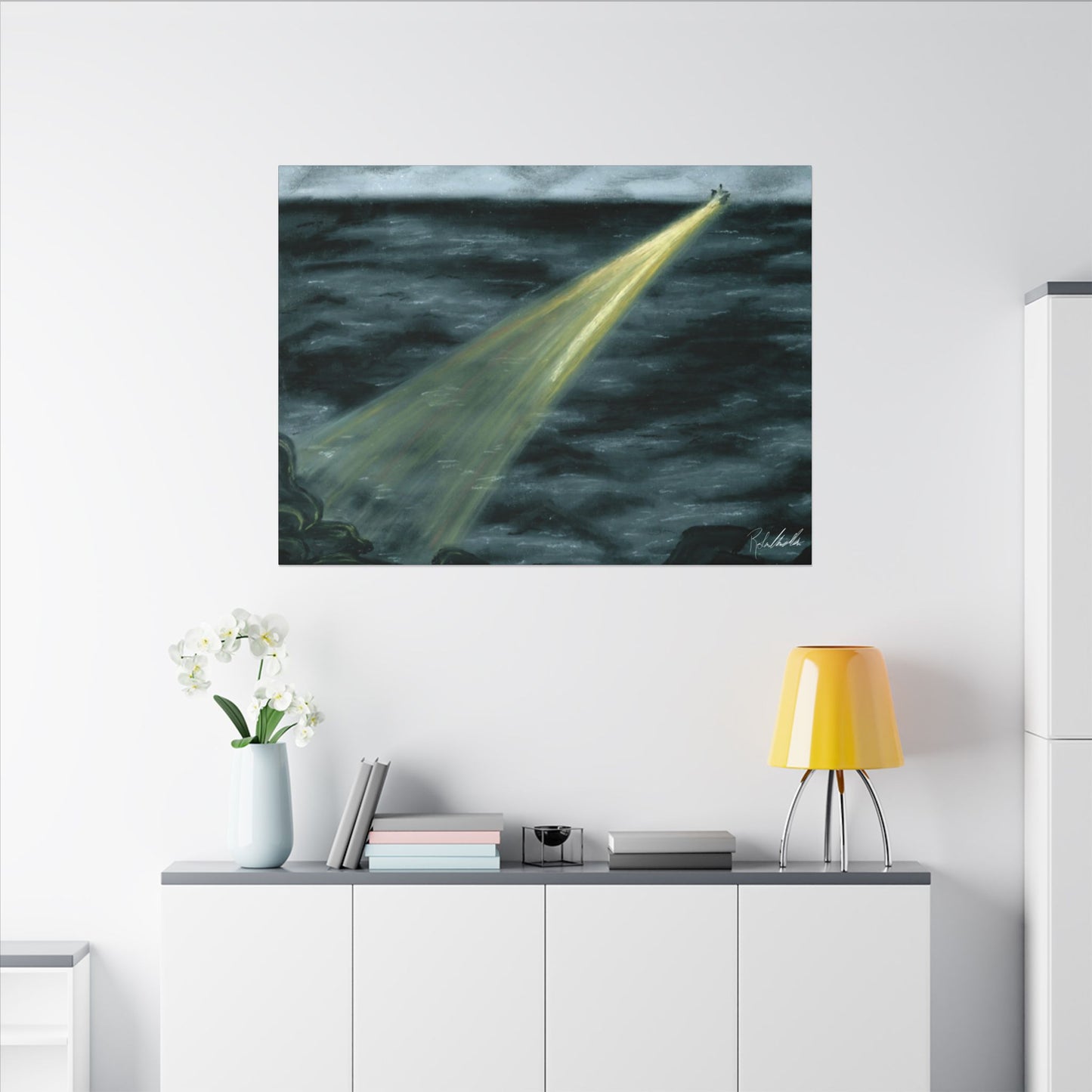 Stormy Seas Canvas Gallery Wrap