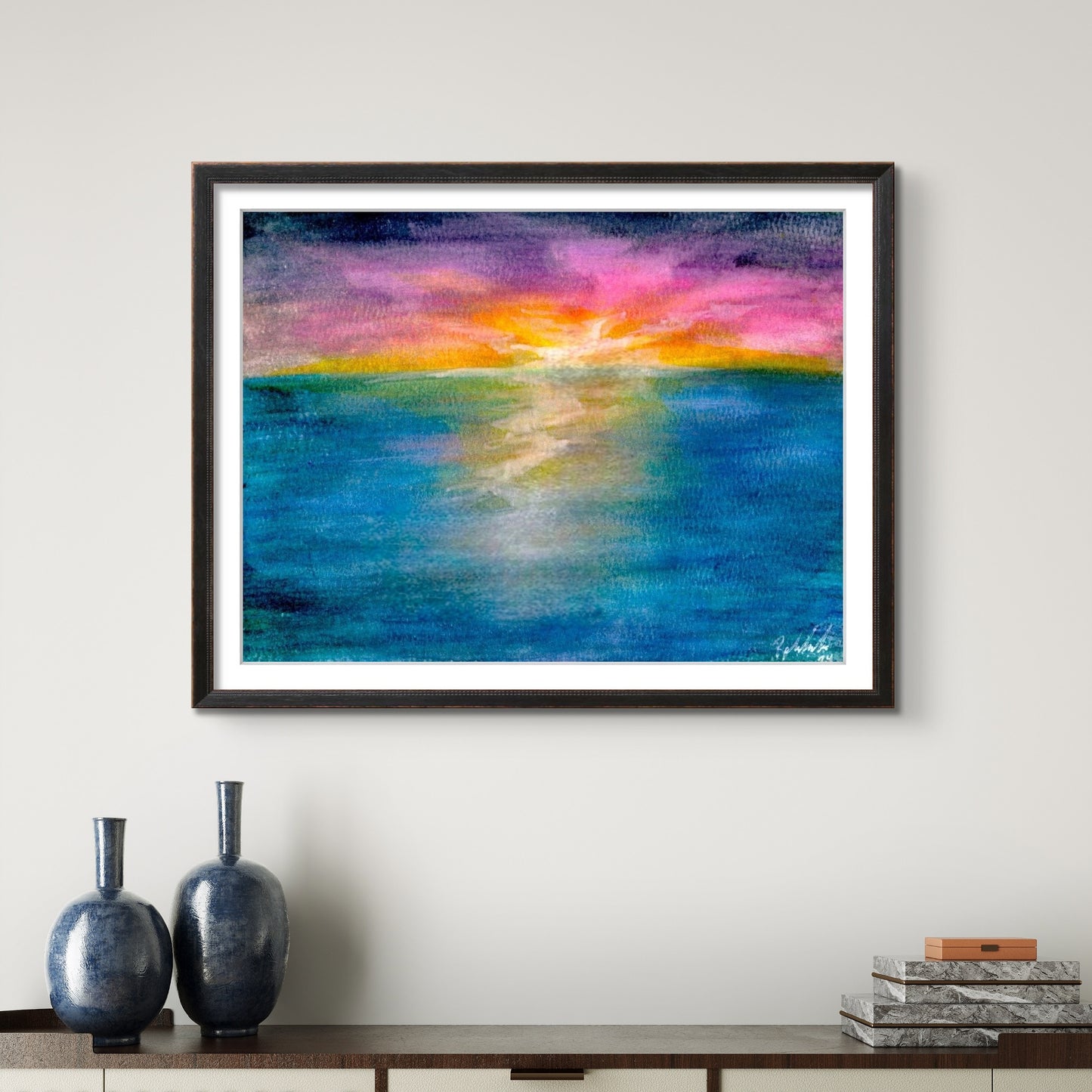 Ocean Sunrise 8x10 Museum Grade Fine Art Print