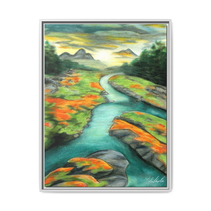 Mountain Stream Framed Wall Art