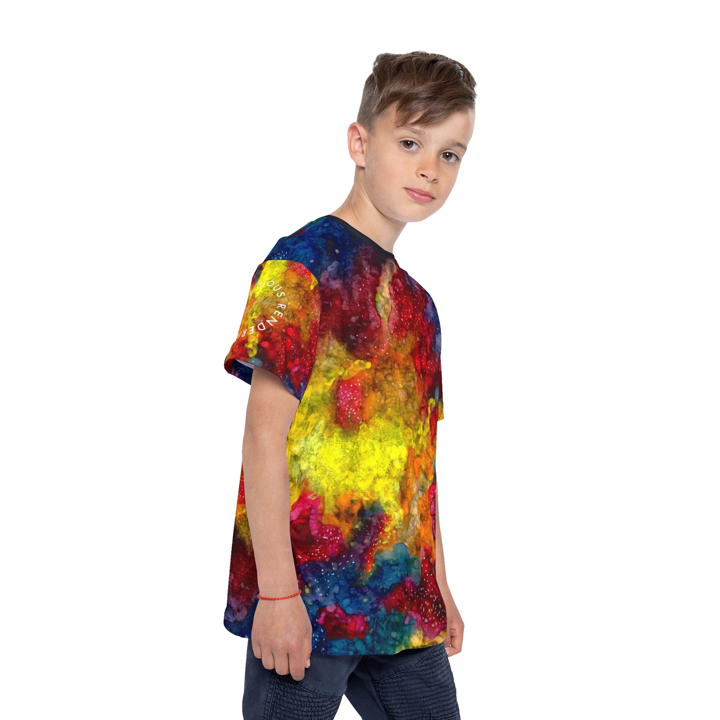 Sunset Clouds Galaxy Kids Sports Jersey (AOP)