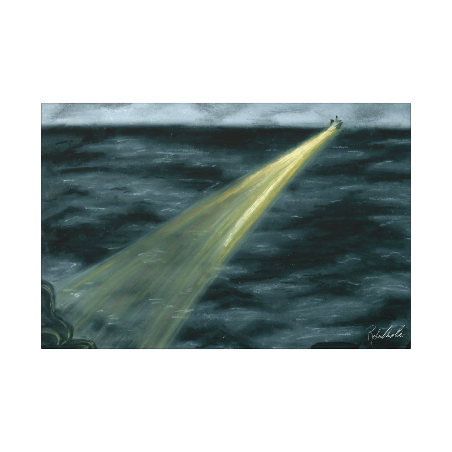 Stormy Seas Canvas Gallery Wrap