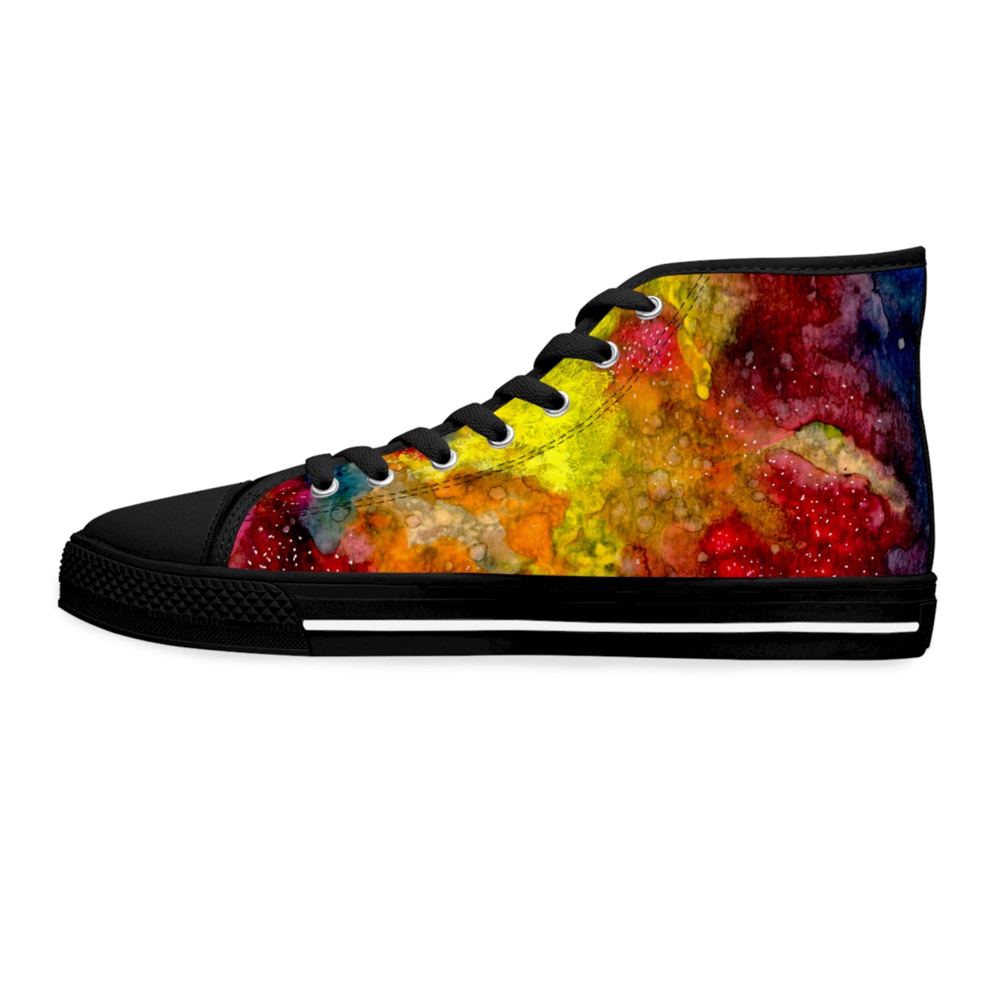 Sunset Clouds Galaxy Unisex Classic High Top Sneakers