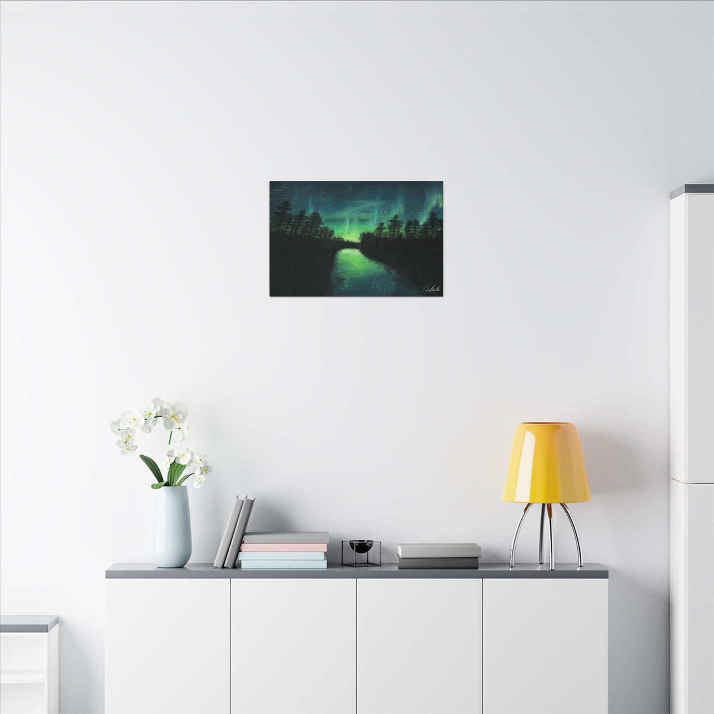 Northern Lights Canvas Gallery Wrap