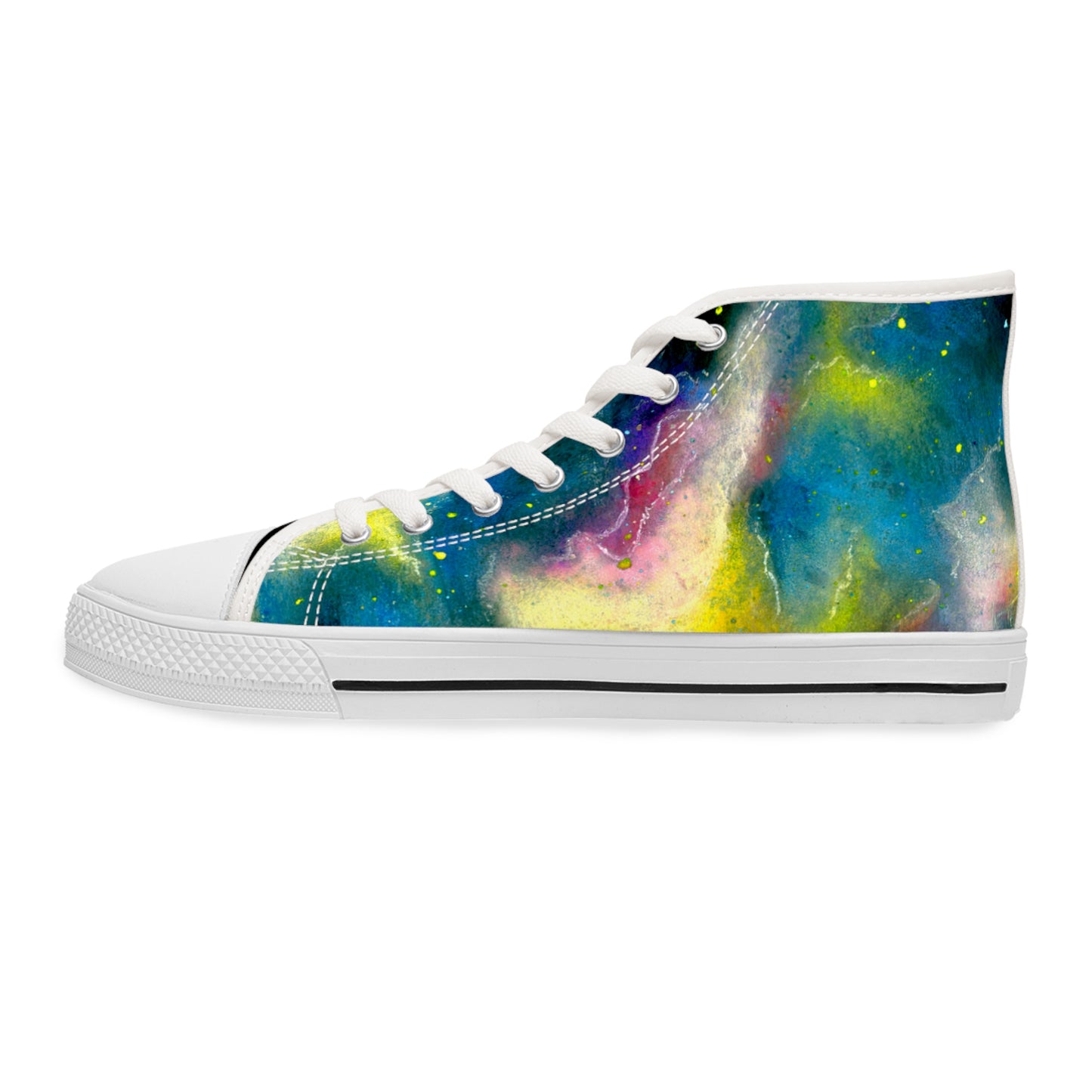 Sunrise Galaxy Unisex Classic High Top Sneakers