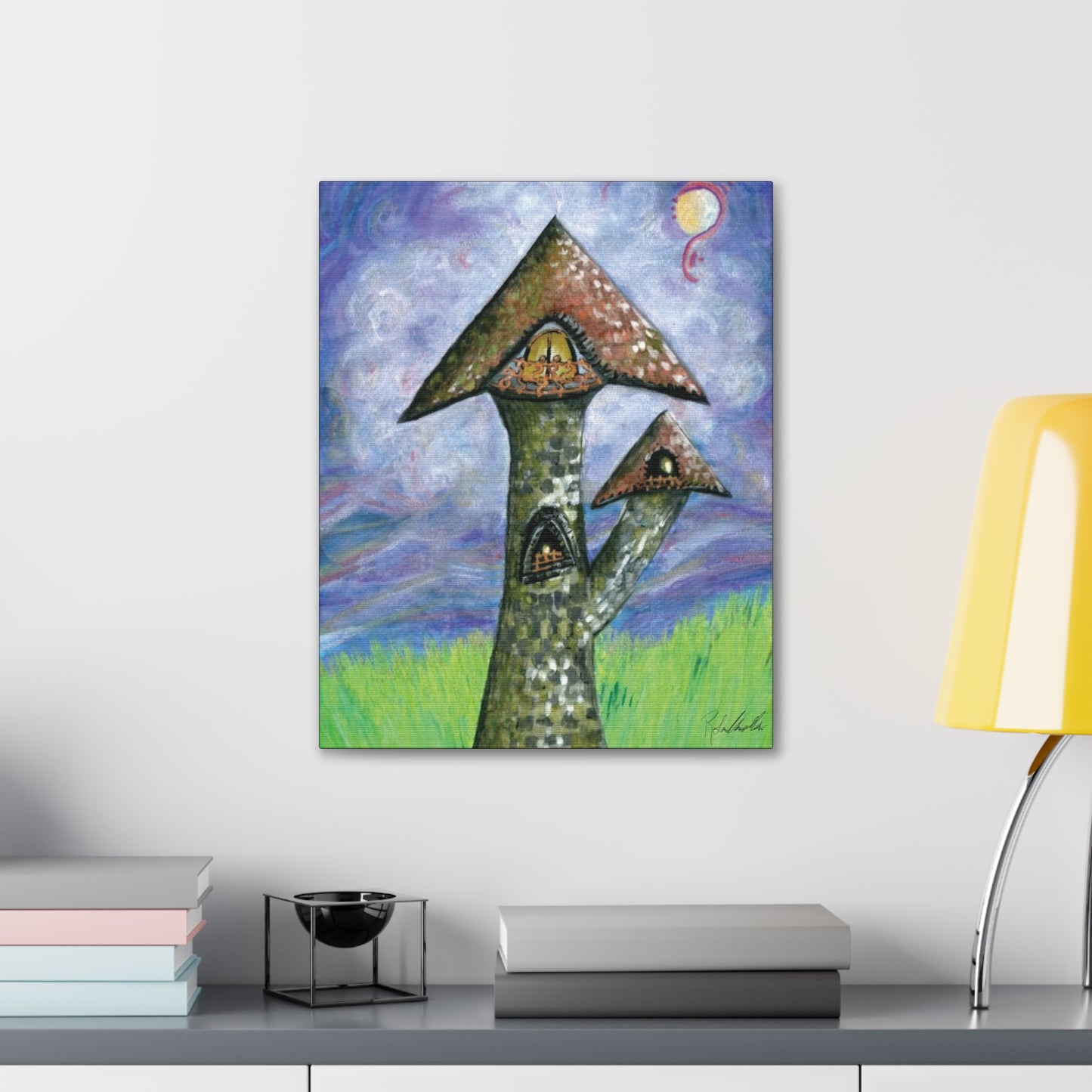 Castle Tower Canvas Gallery Wrap