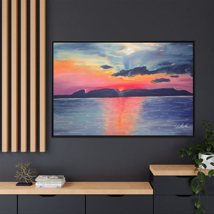 Sleeping Giant at Dawn Framed Wall Art