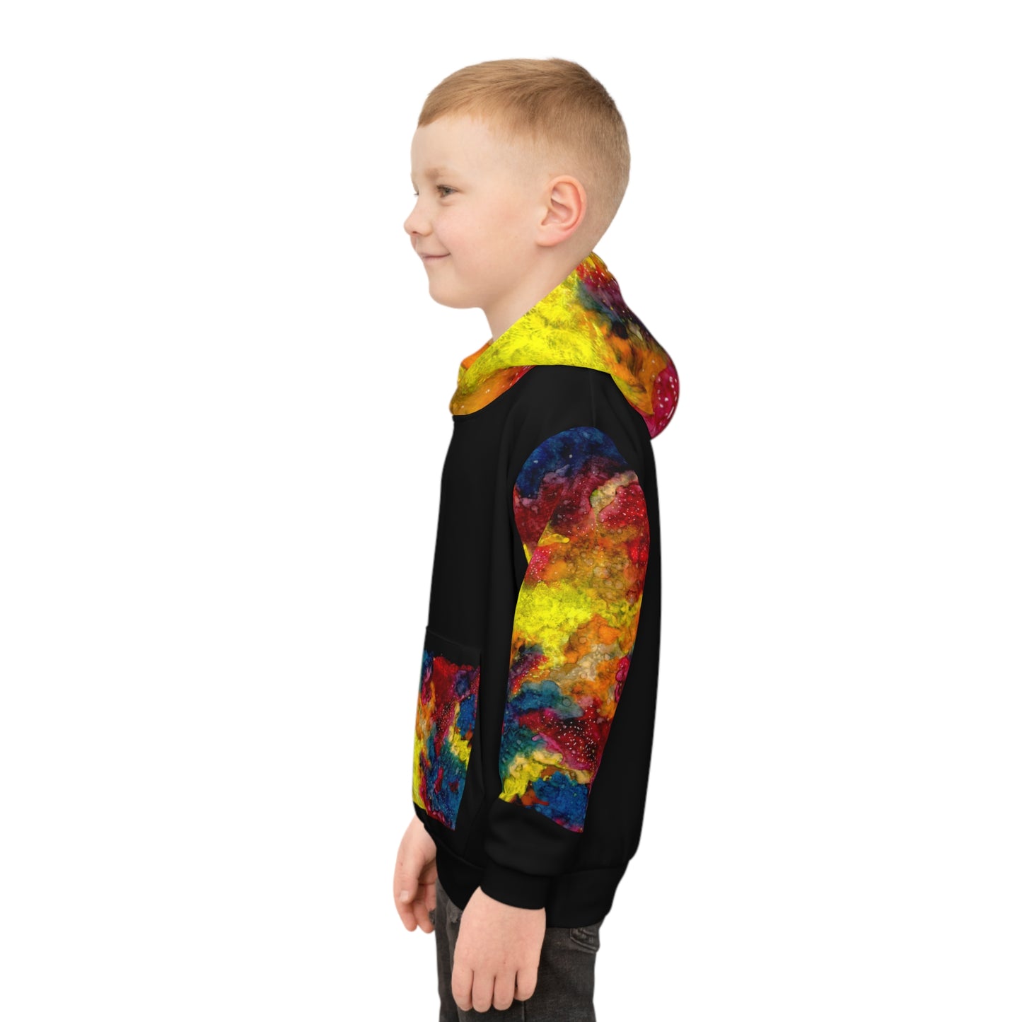 Sunset Clouds Galaxy Children's Hoodie (AOP)