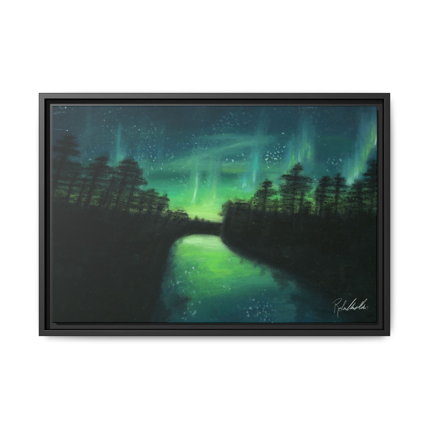 Northern Lights Framed Wall Art