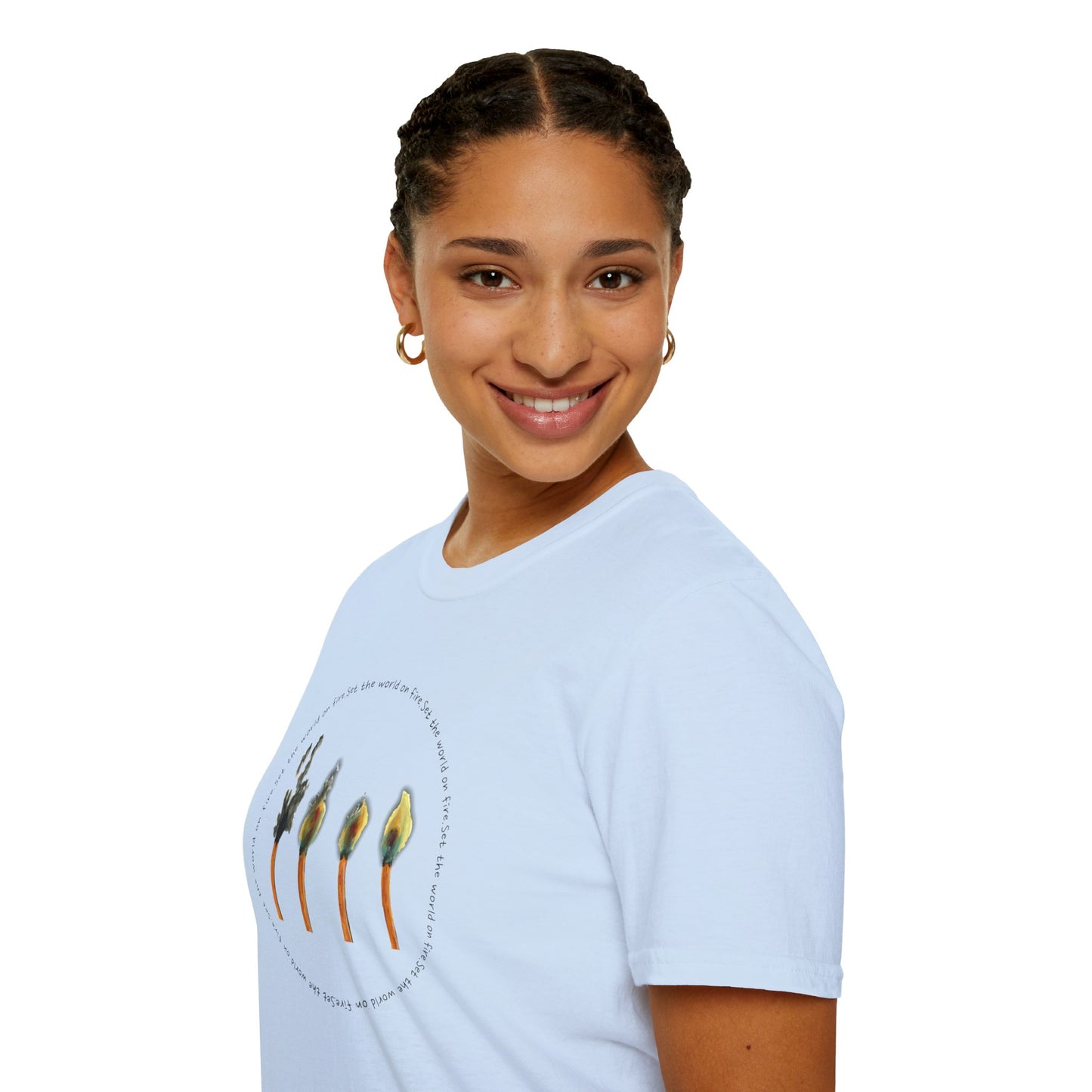 Light the World on Fire Unisex Softstyle T-Shirt