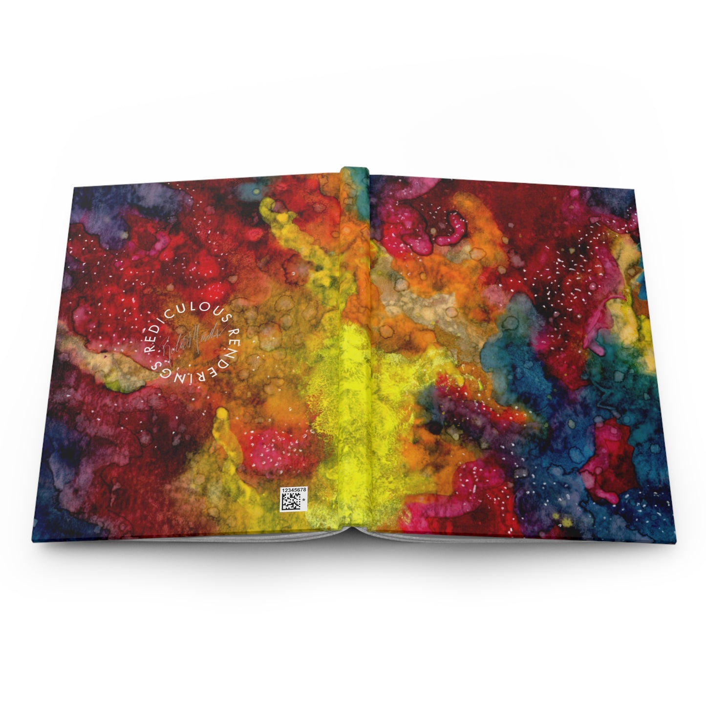 Sunset Clouds Galaxy Hardcover Journal Matte 150 Pages, Printed Cover