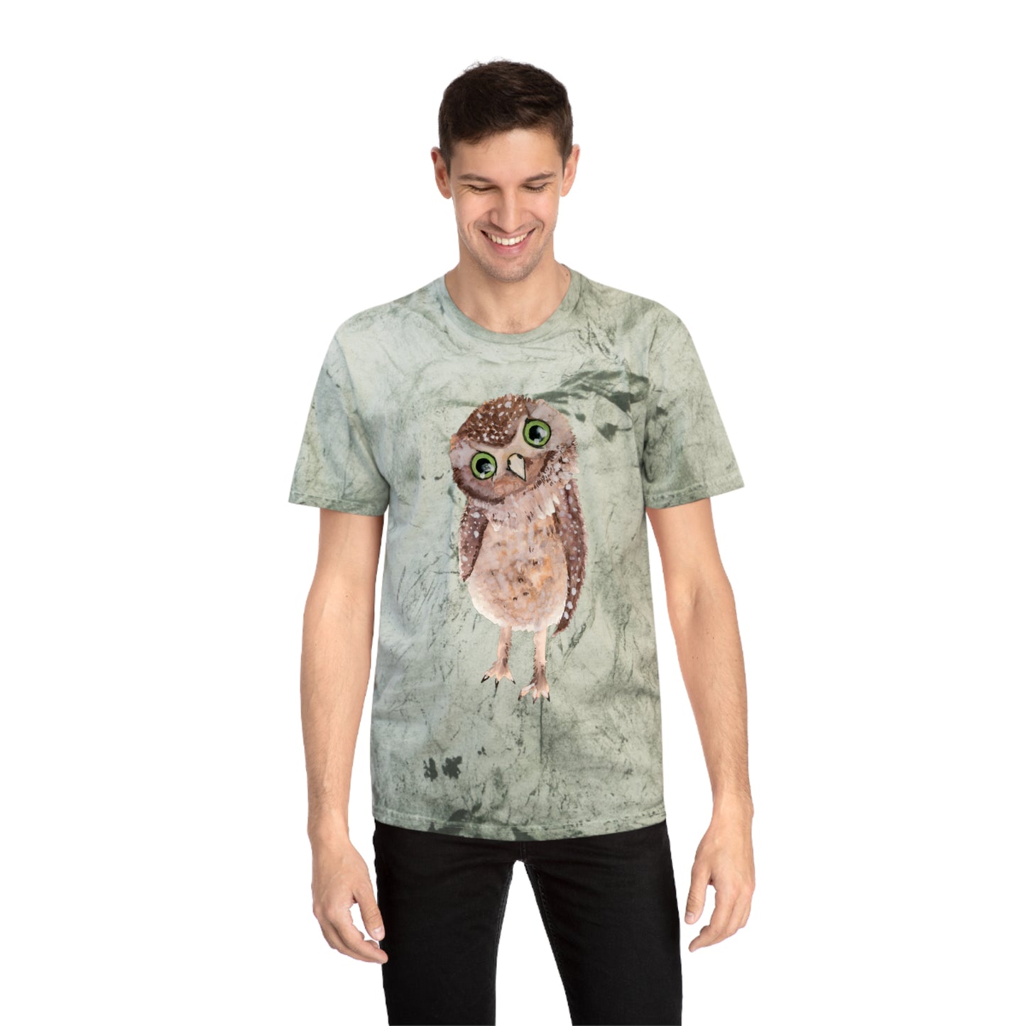 Owl Unisex Color Blast T-Shirt