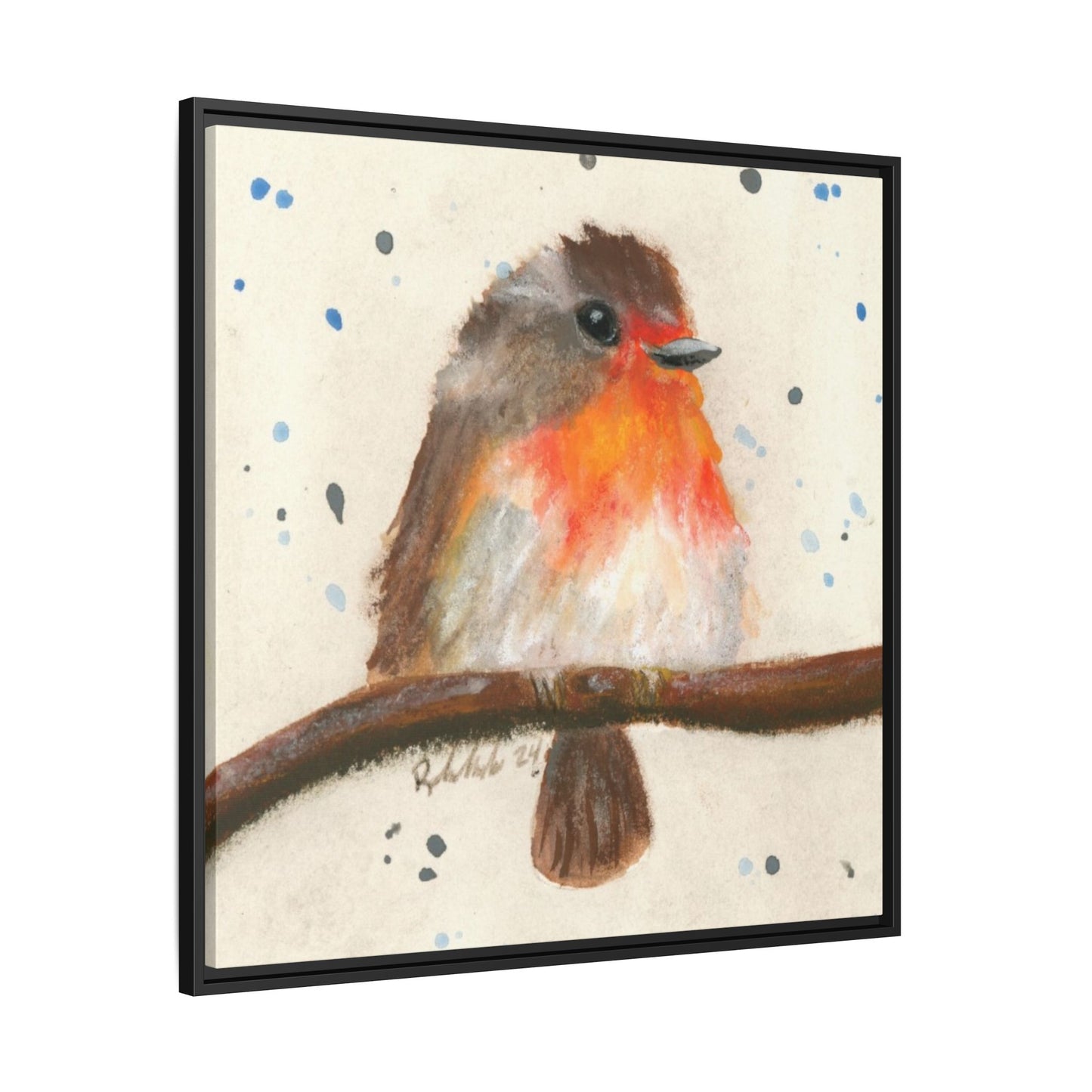 Robin Bird Framed Wall Art