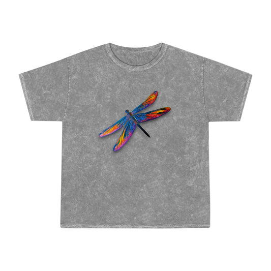 Dragon Fly Mineral Unisex Wash T-Shirt