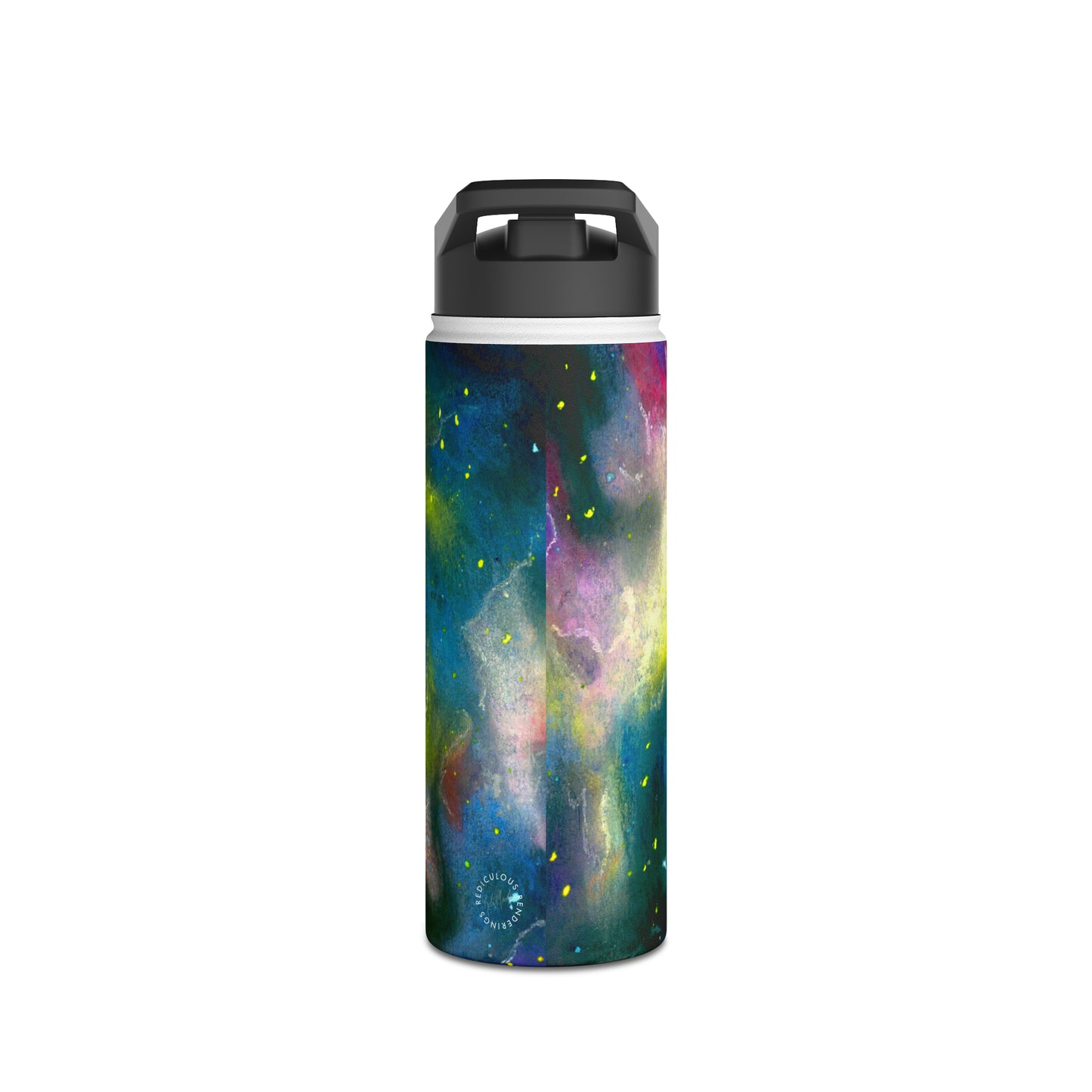 Sunrise Galaxy Stainless Steel Water Bottle, Standard Lid