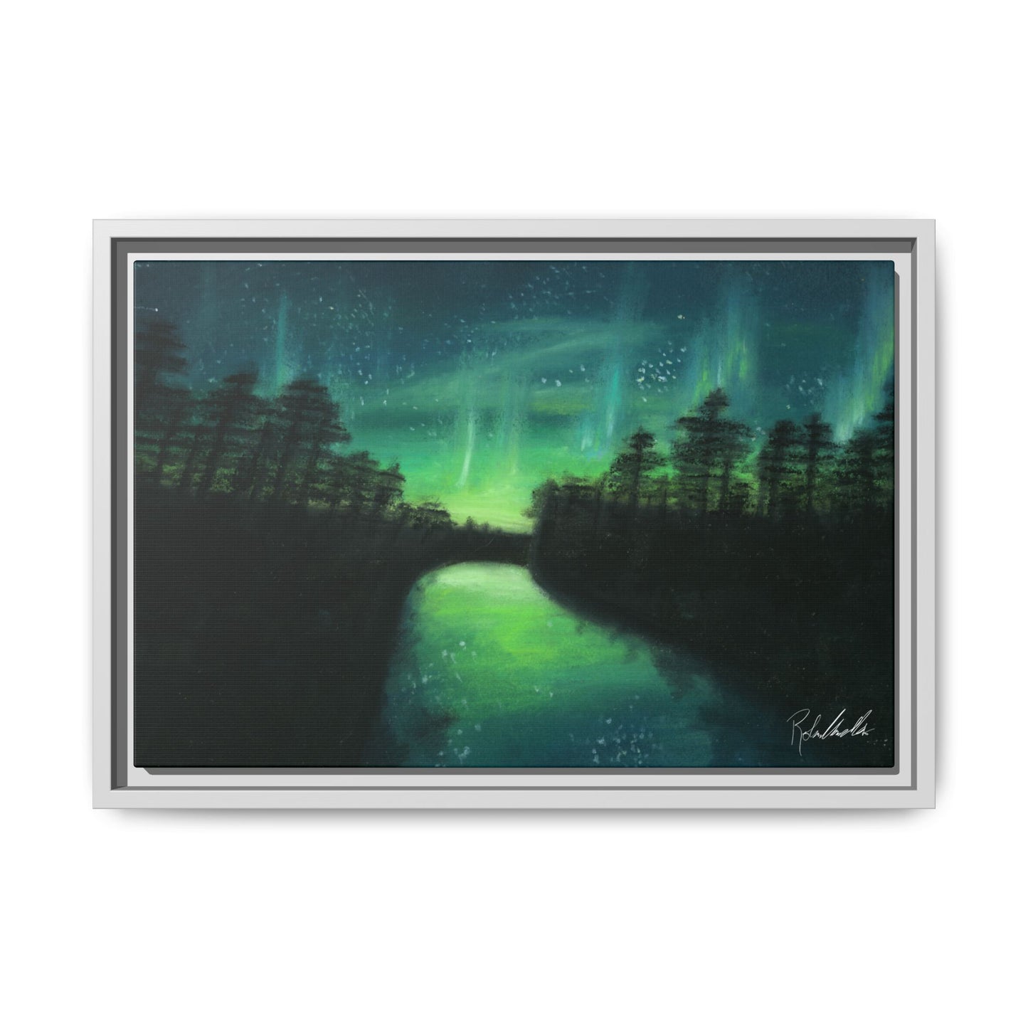 Northern Lights Framed Wall Art