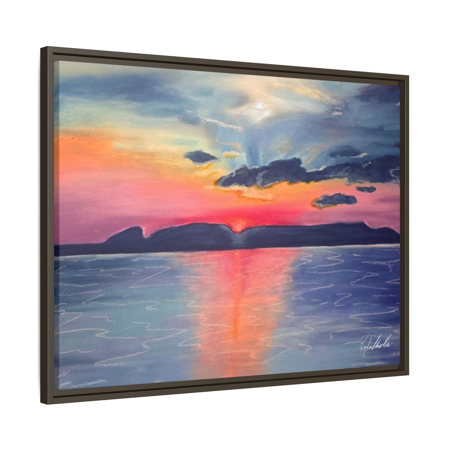 Sleeping Giant at Dawn Framed Wall Art