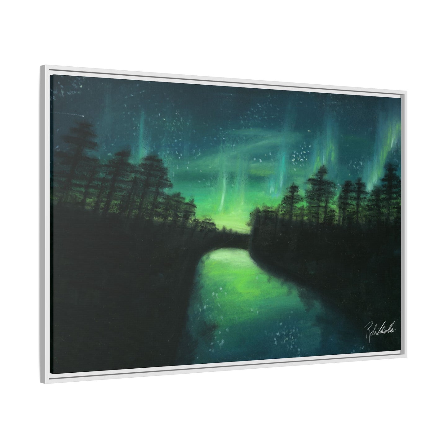 Northern Lights Framed Wall Art