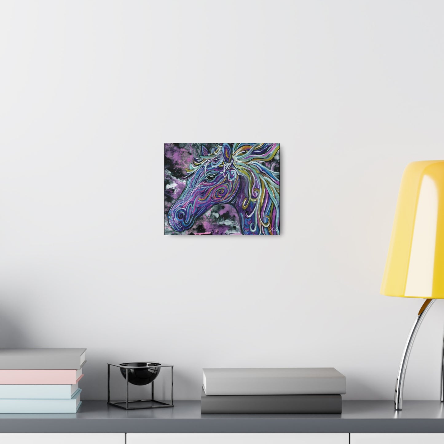 Watercolor Horse Canvas Gallery Wrap