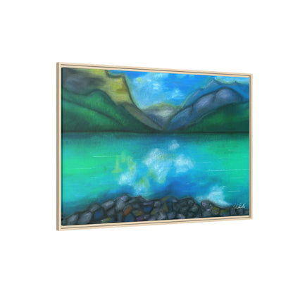 Mountain Lake Framed Wall Art