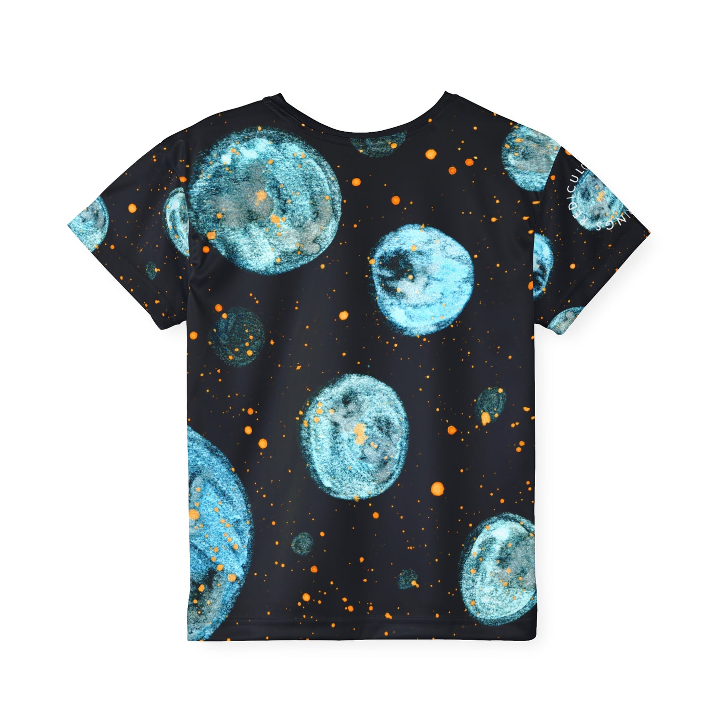 Little Blue Planets Galaxy Kids Sports Jersey (AOP)