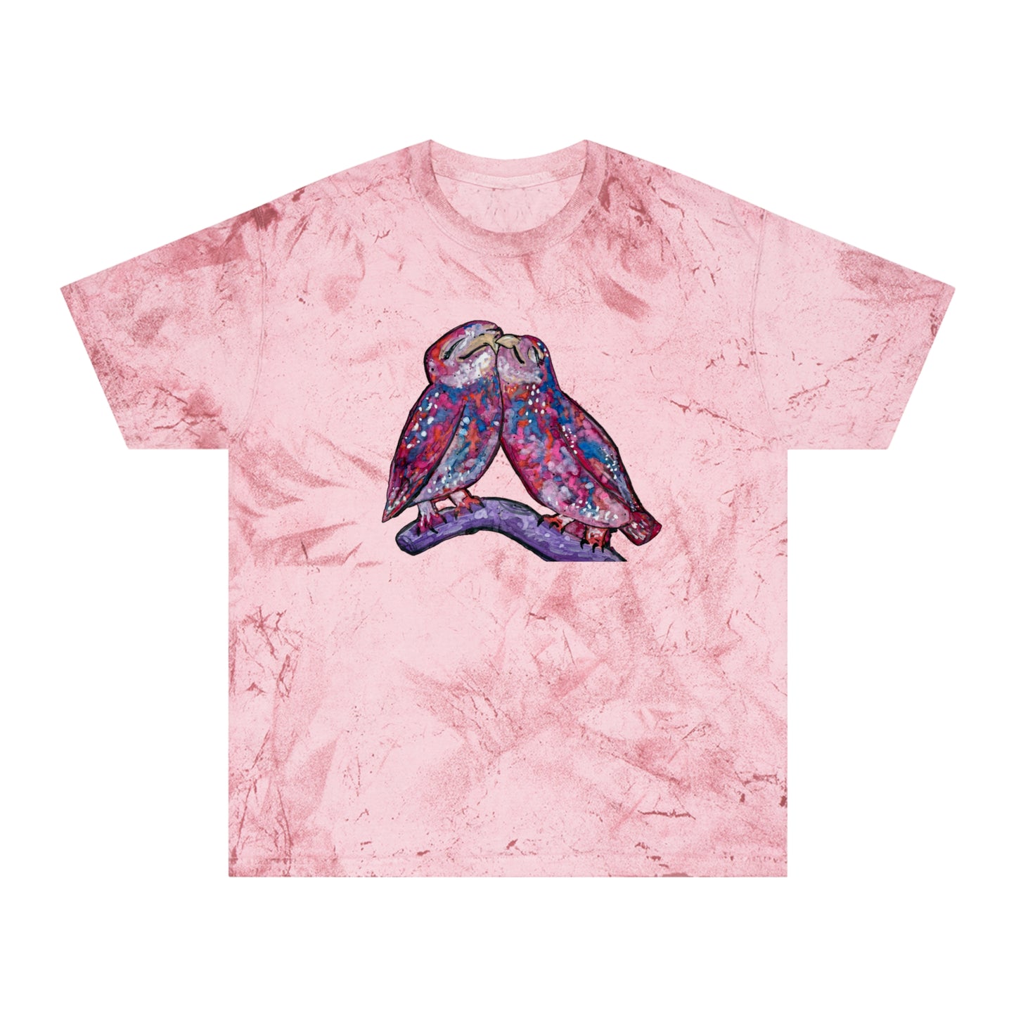 Love Owl Unisex Color Blast T-Shirt