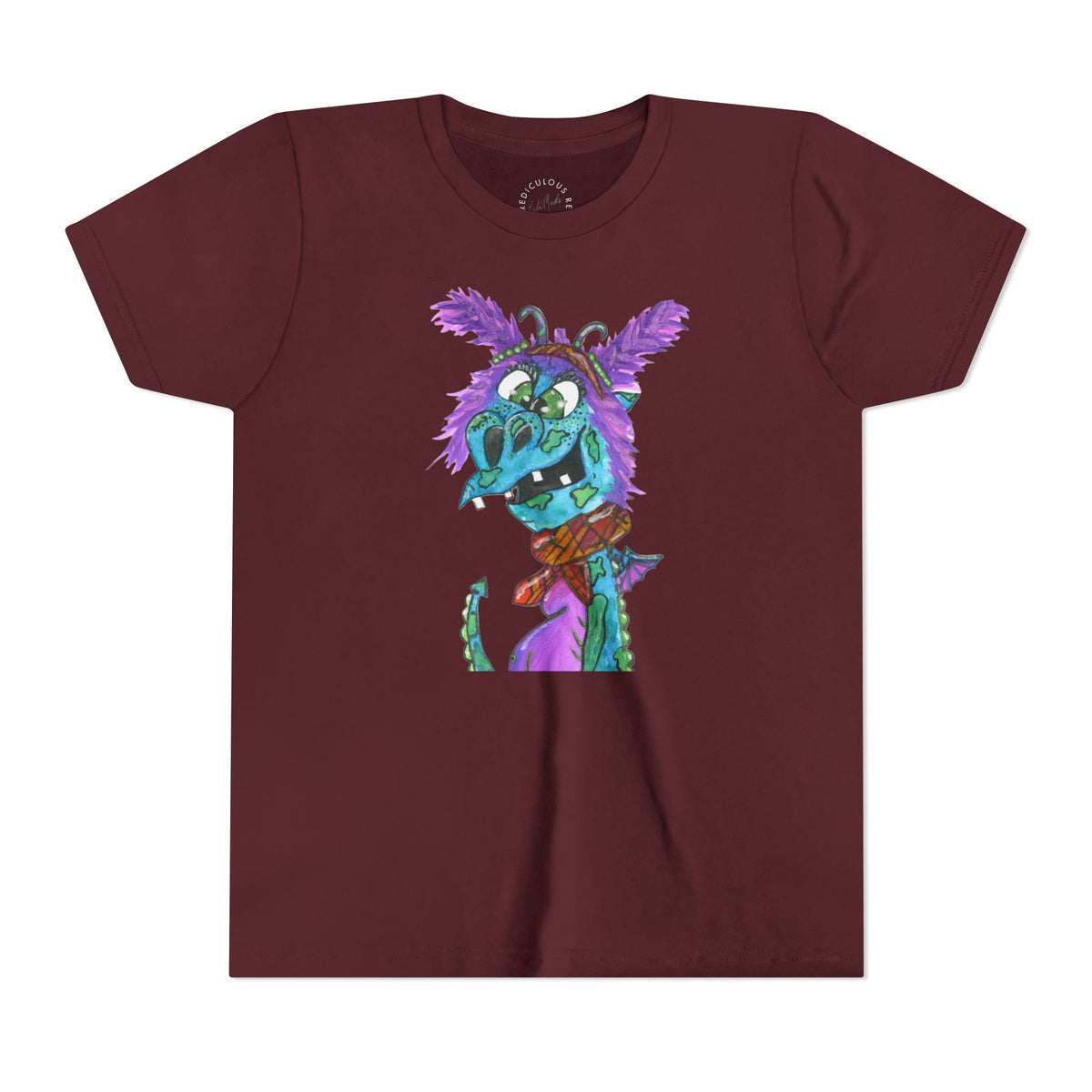Youth Tee — Colorful Friendly Monster Kids Graphic T-Shirt