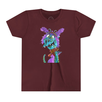 Youth Tee — Colorful Friendly Monster Kids Graphic T-Shirt