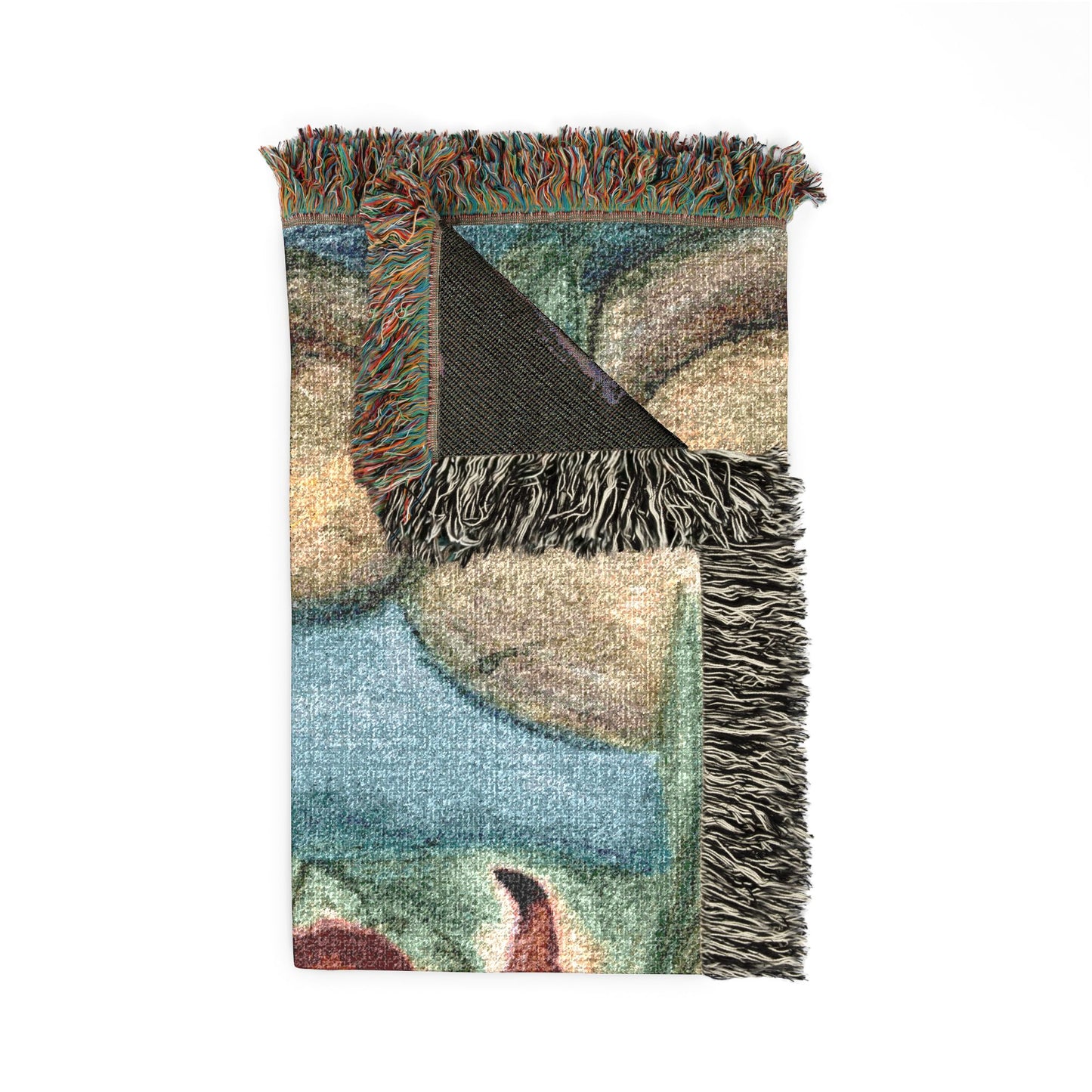 Flamingo Woven Throw Blanket