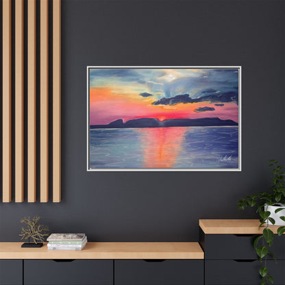Sleeping Giant at Dawn Framed Wall Art