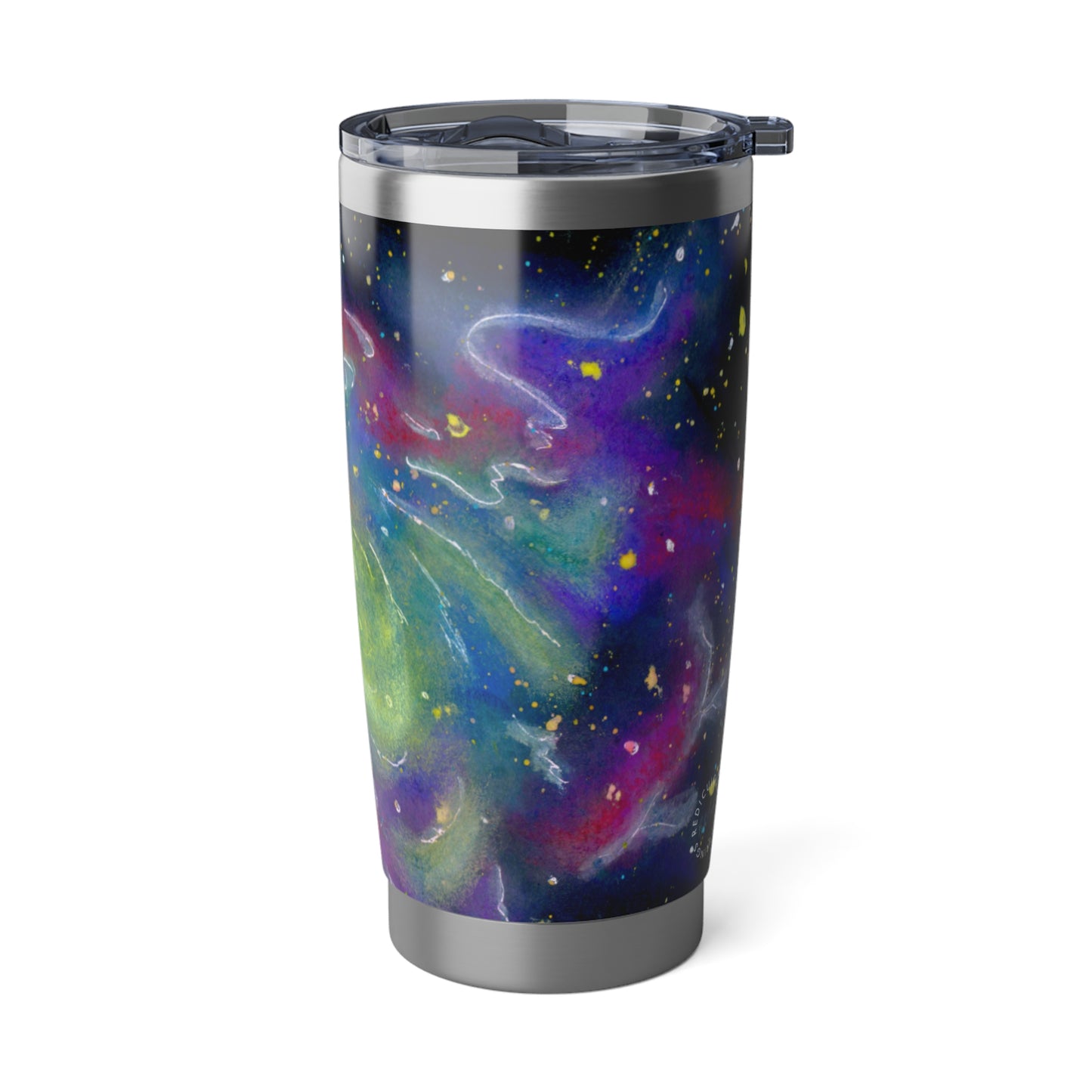 Rainbow Vortex Galaxy Vagabond 20oz Tumbler